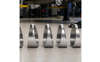 5 Pieces Laser-Cut Exhaust Cutout with Tapered Wedge Deburred Exhaust Wedge for Fabricators