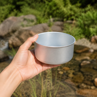 Camping Cookware, Frying Pan Set, Aluminum Alloy, Lightweight Compact, 2000W, Portable Cooking Utensils
