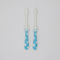Dog Toothbrush and Tongue Cleaner for Fresh Breath, Cat Toothbrush Soft Bristles for Oral Hygiene, 2 Pack with Case, Tongue Brush for Bad Breath