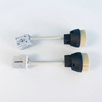 Bulb Holder with Terminal Block and Mounting Bracket, Durable Ceramic Lamp for Home and DIY Lighting, 250V GU10 Lamp Holder, Ceramic Base 10pc