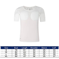 Fake Muscle Shirt Slimming Muscle Shirt with Padding Seamless Figure Contouring Undershirt for Men, Actors, Cosplay, Stage Performance