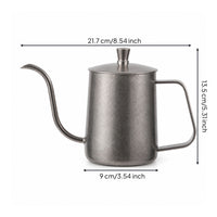 Coffee Kettle with Gooseneck Spout Brushed Gooseneck Kettle Stovetop for Kitchen