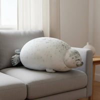 Soft Blob Seal Plush Toy Soft Blob Seal Plushie Cuddly Home Decoration Squishy for Kids, Bedroom, Nursery, Living Room