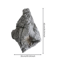 Artificial Stone with Hanging Line Lightweight Hanging Rock Accent for Interior Designers, Indoor Landscaping, Shop Decoration