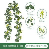 Artificial Eucalyptus Vine Garland for Wedding Decoration