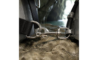Diving Hook One Piece Self Closing Latch Hook Resistant Diving Gear for Scuba Divers
