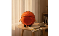 Soft Basketball Head Mask Novelty Soft Head Mask Photo-Ready Costume Prop Humorous for Cosplayers