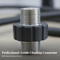 M22 Male to Male Connector Rustproof Pressure Washer Hose Adapter