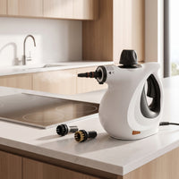 Handheld Steam Cleaning Device Compact Steam Cleaning Device with Attachments Complete Portable Steamer for Household, Kitchen