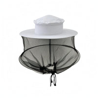 Wide Brim Beekeeping Veil Hat Full-Face Beekeeping Hat Support Rings Beekeeper Cap with Mesh Net for Beekeepers
