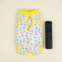 Cat Recovery Suit and Neuter Suit for Cats with Fasteners, Sleeveless Polyester Post Surgery Clothing, Abstract Weaning Suit for All Seasons
