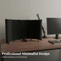 Audio Input Device Soundproofing Screen Noise Reduction Audio Input Device Reflection Screen Foldable Sound Absorbing Panel