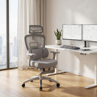 Ergonomic Office Chair Headrest Support Chair Aluminum Alloy Frame