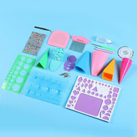 Handmade Paper Quilling Tool Set, 3-in-1 Paper Art Quilling Set for Greeting Cards, Scrapbook Decorations