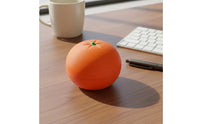 Transformable Design Transforming Orange Fidget Simulation Fruit Stress Relief Orange Container Trinket Box for Office, Home