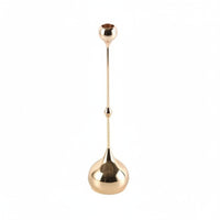 Teardrop Candle Holder Glossy Decor Freestanding for Tabletop