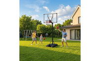 Portable Basketball Hoop Fillable Base Adjustable Basketball Hoop