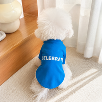 Pet Shirts Dog Clothes, Thin Polyester Sweatshirt, Summer Small Dog Cat Pet Clothing, Crew Neck Puppy T-Shirt for Teddy Pomeranian, XL