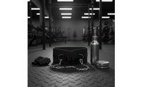 Gym Strength Training Weightlifting Belt Chain Adjustable Buckle Suspension Belt Heavy Duty Fitness Gear Reinforced Stitching for Weightlifters, Bodybuilders