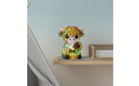 Cute Decor Highland Cow Night Light Gift Idea Colorful Cow Bedside Light for Bedroom