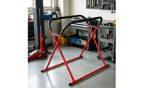 Auto Body Paint Stand Foldable Automotive Painting Stand Heavy-Duty for Garage