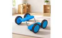 Sensory-Training Stepping Bike Stable Balance Coach Low-Height 4-Wheel Balance Bike Sturdy for Kindergarten