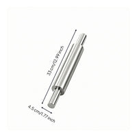 Stainless Steel Rolling Roller Polished Pastry Rolling Roller Pastry Roller Easy to Clean Cooking Gear Even Surface