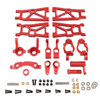 1/10 Scale Desert Crawler Parts Set Construction RC Car Metal Upgrade Kit Easy Installation RC Car Damping System Part