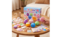 Customizable DIY Press Ball Kit Sensory Squishy Making Kit Tactile Fidget Squishy Clear for Rainy-Day Activities
