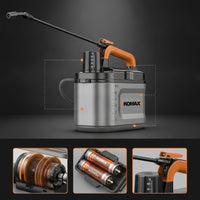 Handheld Electric Sprayer Rechargeable Electric Sprayer with Shoulder Strap Powered for Gardeners, Homeowners, Garden, Home