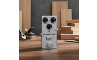 Attack Control Guitar Compressor Pedal Analog Circuit Compressor Pedal All-Metal Housing Audio Effect Box Compact Size
