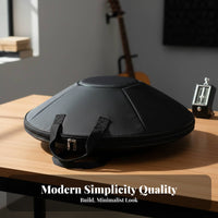 Handpan Bag Long-Lasting Material Steel Drum Bag Handpan Case Shoulder Strap Steel Drum Case Reinforced Carry
