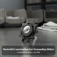 Rear Derailleur Pulley Strong Compatibility Cycle Guide Wheel Bike Guide Wheel Long-Lasting Drivetrain Part Anti-Rust
