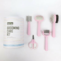 Nail Clippers and Cat Brush Set with Storage Case, Professional Dog Brush and Dog Clippers for Short Hair, Grooming Kit for Long Haired Cats