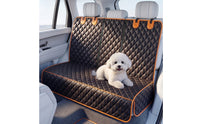 Dog vehicle Seat Cover for Waterproof Rear Bench Seat Cover Protector for Dogs