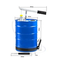 Portable Gear Fluid Pump Heavy Duty Gear Oil Injector Pump Anti-Rust Garage Equipment Large Capacity for Mechanics, DIY Enthusiasts