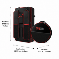 Fishing Bag with Compartment, Fishing Rod Case, Portable Large Capacity Backpack, 70cm Oxford Fabric
