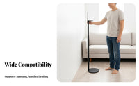 Wall-Hugging Design Floor Speaker Stand Stable Base Surround Sound Speaker Stand Universal Mount Audio Accessory Heavy-Duty Construction for Home Theater Enthusiasts, Living Room