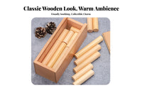 21 Sticks Puzzle Design Ancient Chinese Lock Toy Develops Thinking Woodworker Lock Puzzle for Adults, Teens, Travel