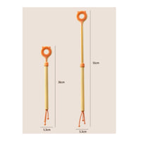 Extendable Handle Telescopic Feline Brush Interactive Play Feline Brush 2 in 1 for Home