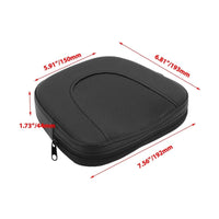 Sissy Bar Pad Comfortable Padding Motorcycle Backrest Pad Long-Lasting Material