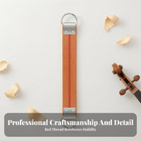 Vermilion Central Stripe Stripe Instrument Accessory Viola Repair Strap Narrow Rectangular Violin Maker Strap for Maintenance
