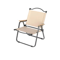 Lightweight Folding Camp Chair Chair Stable Portable Camping Chair Wood Armrest Outdoor Furniture OEM ODM for Fishing