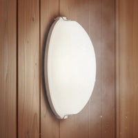 Waterproof Wall Light Heat Resistant Oval Wall Sconce for Bathroom, Balcony
