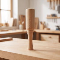 Beech Wood Mallet Balanced Wood Mallet with Tapered Handle Tool for Leathercrafters