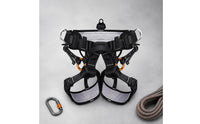 Tree Climbing Harness High Strength Work Positioning Harness Adjustable Straps Gear for Professionals
