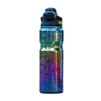 Bottle with Double-Drink Lid Portable Athletic Bottle for Cyclists, Biking