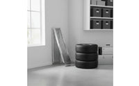 Folding Ramp with Strap Lightweight Motorcycle Ramp Compact for Trailers, Garages