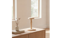 Wooden Hat Stand Freestanding Mushroom Hat Stand Sturdy Holder for Shop Owners, Boutique Counters, Studios