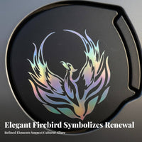 Self Phoenix Car Decal Easy to Apply Phoenix Sticker Waterproof for Motorcycle Riders, DIY Enthusiasts, Fuel Container Cap, Window, Wall